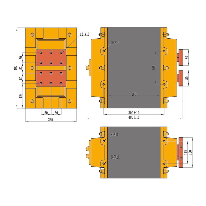 Сварочный трансформатор 200 кВА — 11,5 В / 9,7 В — 2